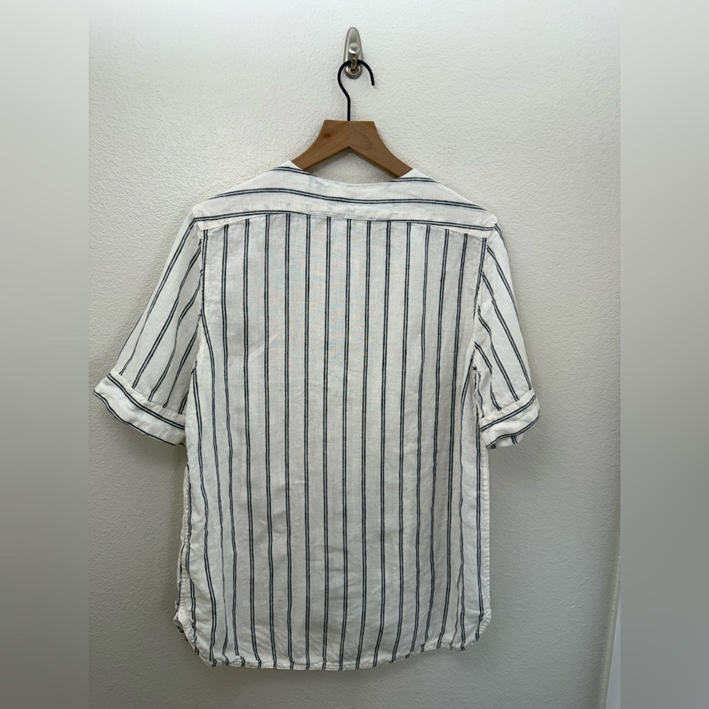 Everlane Linen Bib Shirt Medium - Picture 6 of 10
